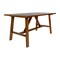 Flash Furniture Eli Solid Wood Farmhouse Coffee Table, Trestle Style Accent Table in Walnut LFS-2013-WAL-GG - alternate 9